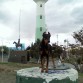 mi perrito en la plza....yo soy el rey je