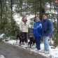 en la nieve, misha, cosita y su hermano cuando tenian 5 meses 