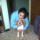 Con mi mami que me consiente mucho