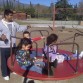 mi esposo julian, zusy y jiliansito pasiando a la chokolata jajaja en el park