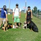 Con unos amigos en un paseo.
