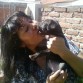 loly con su madre..