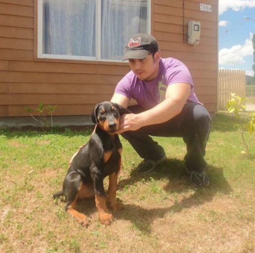 en mi casa a los 2 meses y medio de vida