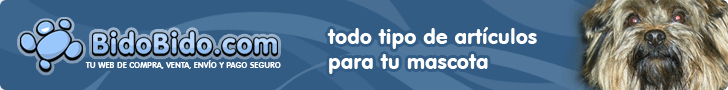 Todo tipo de art&iacute;culos para tu mascota en BidoBido.com