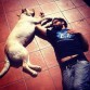 Una siesta al sol, en compañía es mejor