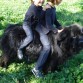 Martin jugando con las niñas 