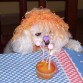 Soplando la velita en su cumple Nº 9!!!!!