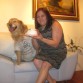 Mami y yo con un pastelito mmmm que rico¡¡¡