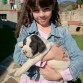 Ronnie con 3 semanas y Naia