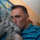 Aki con mi papi