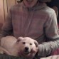 Es blanca i legusta mucho correr con su hermana Crispin!!!!