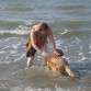 Jugando en el agua