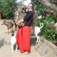 En el refugio donde lo cuidaron hasta que cumplió los 3 meses. Me los hubiera llevado todos, pero Bobo era el que estaba destinado para nosotros.