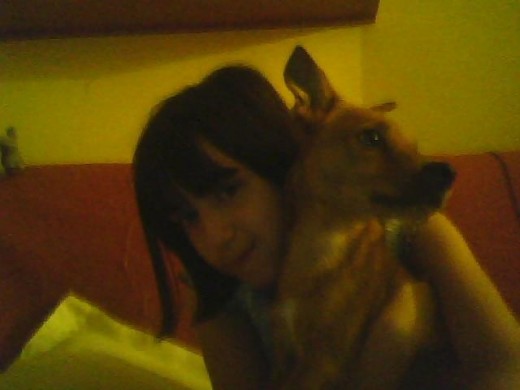 mi perro y yo :)