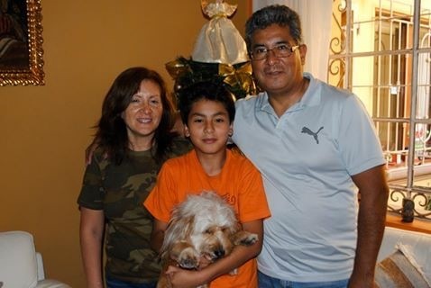 Con la familia 