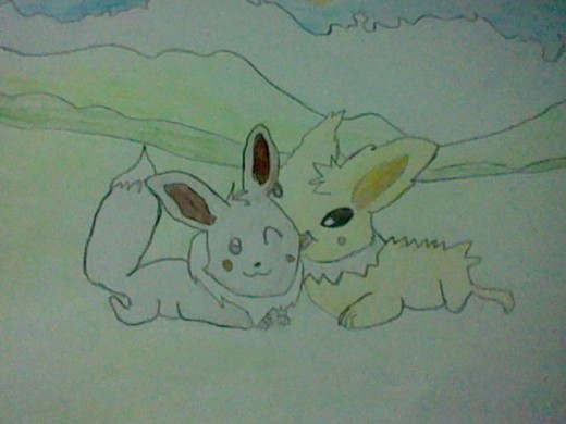 Eevee y Jolteon