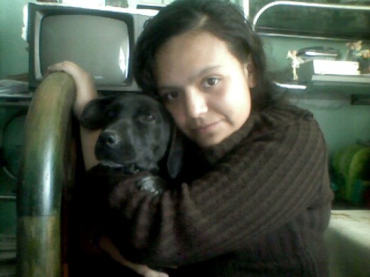 yo y mi perrita