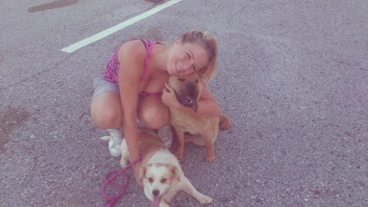 Mis niñas paseando Mis niñas paseando