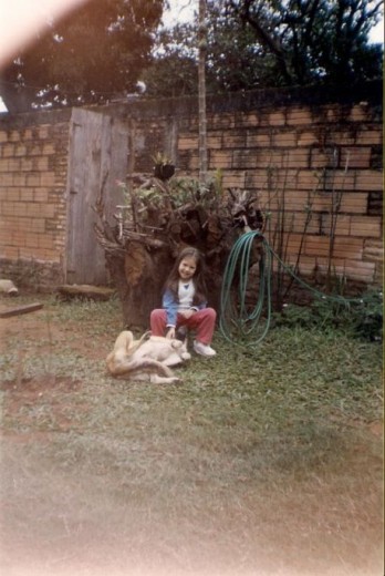 LOBA Y YO.., CUANDO TENIA 7 (SIETE) AÑOS =)