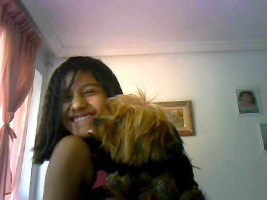 estoy aki con mo perrito coki lamiendome la cara jajaj es muy gracioso lo kiero un monton estoy aki con mo perrito coki lamiendome la cara jajaj es muy gracioso lo kiero un monton